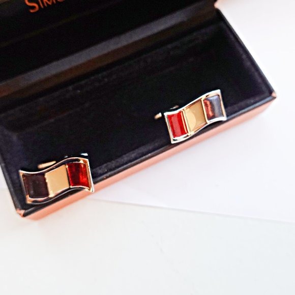 RAINBOW PRIDE CUFFLINKS - Picture 1 of 2